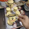 Juegos de Regalo Souvenir Personalizados, Producción y Procesamiento de Ollas Esmaltadas, Taza Publicitaria de Tarro Esmaltado, Tetera de Pequeña Capacidad, Fabricante de Aceiteras
