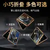 [Entrega sin problemas] Funda para teléfono móvil plegable FindN3Flip piel genuina patrón de cocodrilo parche de ranura galvanizada Nuevo