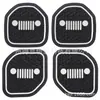 Adecuado para JEEP Wrangler Coaster Ranura de Puerta JEEP Wrangler JL Portavasos Alfombrilla Antideslizante Comercio Exterior Transfronterizo 4 Piezas