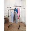 Acero Inoxidable Engrosado de Barra Simple y Doble Tendedero de Ropa Dormitorio Removible Telescópico Tendedero Perchero de Pie Transfronterizo