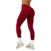 Nuevos pantalones de yoga para mujer estilo europeo y americano con cintura en V trasera, ropa deportiva de secado rápido para correr y fitness, pantalones de yoga deportivos ajustados para uso en exteriores