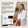 Bastão para cuidados com a pele do corpo: Limpeza local dos poros e cutículas da pele, refrescante, suave, hidratante e delicado stick corporal