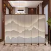 Tela Dobrável Móvel Moderna Simples Nova Divisória de Tela Estilo Chinês Escritório Sala de Estar Sala de Jantar Hotel Sala de Chá Hall de Entrada