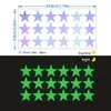Cielo Estrellado Luminoso de Colores Embellecimiento de Pared Pegatinas Luminosas Autoadhesivas Meteoro Habitación Infantil Decoración de Pared de Gabinete Pegatinas Fluorescentes
