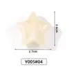 Botones de Resina en Forma de Estrella de Cinco Puntas para Cárdigans, Abrigos y Pantalones, Botones Decorativos de Estrella de Colores Cosidos a Mano para DIY