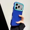 Capa Magnética para Celular com Toque de Pele Fosco para iPhone 18 Pro Max Apple 17 Color Block Cobertura Total Anti-Queda Capa Protetora