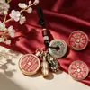 Llavero del Zodiaco Shanggui Zhuanzhuan, Colgante de Calabaza Pixiu, Colgante para Llave de Coche con Monedas de los Cinco Emperadores, Directo de Fábrica