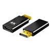 Adaptador grande dp para hdmi conversor de vídeo 4k hd monitor de computador projetor DP para cabeça hdmi