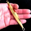 Placa de hierro galvanizada de alto brillo con alto contenido de antimonio cebo para pesca en mar cebo artificial abalorios bajo caballa Luya cebo al por mayor