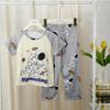 Pijama Nuevo de Verano para Niñas Pantalón Corto de Dibujos Animados para Niños Conjunto de Dos Piezas para Niños y Niñas Grandes Ropa de Casa para Niños