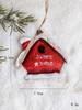 Producto Nuevo Transfronterizo Decoración de Árbol de Navidad Retro Americano Hierro Viejo Bolsa de Regalo Calcetines Decoración Colgante Pequeño
