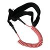 Corda de Segurança para Cintura de Prancha de Surf 10/ 399,6cm Prancha Stand-Up Paddle Aquática Prancha Hydrofoil Corda de Reboque Cinto Salva-Vidas para Natação