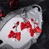 Pinza elástica para el pelo con forma de pata de gato para mujer, con ajuste de tensión, fácil de poner, disponible en pinzas metálicas doradas, plateadas, rojas y rosas