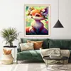 Pintura de Diamante 5D DIY Completa em Diamante Animal Gato Mosaico Pintura Ponto Cruz Pintura Completa em Diamante Decoração Fábrica Atacado