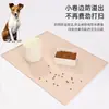 Suministrado directamente por el fabricante, tapete de silicona de grado alimenticio para mascotas, tapete de silicona multiusos para cuencos de perro, tapete de silicona para comer mascotas, antideslizante y fácil de limpiar