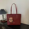 Bolso de gran capacidad transfronterizo para mujer, nuevo bolso de hombro versátil de gran capacidad de moda de otoño, bolso tote elegante y moderno para ir al trabajo