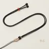 Cordão para Pingente de Jade Feito à Mão Corda Macia Ajustável para Colar DIY Unissex Corda para Pingente de Cristal de Cera de Jade