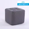 Taburete pequeño Madera maciza Hogar Silla pequeña Tela moderna Taburete de mesa de café Taburete de sofá para adultos Taburete bajo Banco pequeño creativo
