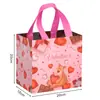 Novas Sacolas de Presente Prontas para o Dia dos Namorados, Sacolas para Presentes Manuais, Embalagens para Perfumes e Produtos de Cuidados com a Pele, Sacolas de Mão Não Tecidas no Atacado