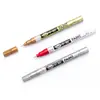 Plumón de pintura Zhongbai Sp150 0.7mm Punta fina Tubo de aguja Pluma de color Juego DIY de Pluma resaltadora blanca Pluma para grafiti Firmar en
