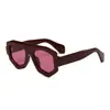 2026 Nuevas Gafas de Sol Irregulares Transfronterizas Estilo Europeo y Americano Gafas de Sol con Personalidad para Mujeres Viajes Fotografía Callejera Gafas de Sol de Gama Alta