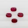 Rubí natural, color rojo sangre de paloma, fertilizante cuadrado, piedra desnuda, joyería de oro de 18k/24k con incrustaciones de rubí africano.