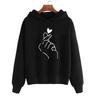 2019 AliExpress Amazon Hot Selling Loose Casual Printing Refill Moletom com capuz feminino
