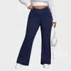 Calça Flare de Cintura Alta para Controle da Barriga para Mulheres Plus Size Gordinhas Podem Usar Calça Longa Casual Slimming Elástica Mais Vendida na Amazon
