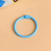 Accesorios Creativos DIY Llavero Colgante Anillo Metálico Cerrado 30mm Anillo para Tarjeta Pintura Metálica Horneada Anillo Abierto Llavero