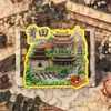 Imanes de nevera de ciudad acrílicos de Putian, Fuzhou, Xiamen, Isla Gulangyu, Isla Dongshan, Zhangzhou, Quanzhou, Nanping, productos culturales y creativos de lugares escénicos
