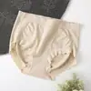 Atacado calcinhas femininas sem costura, cintura alta, levemente modeladoras da barriga, levanta bumbum, algodão, forro antibacteriano, alta elasticidade, amigáveis à pele, tamanhos grandes