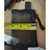 Bolsa de Malla para Tarjetas Mini Transparente con Cremallera para Tarjetas Bancarias Bolsa para Tarjetas de Identificación Bolsa Portátil para Documentos