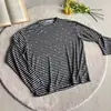 Blusa Ligera de Manga Larga Rayas Estrellas Tencel Lyocell para Hombres y Mujeres, Camisa Base Casual Suelta Vintage, Camiseta, Protección Solar