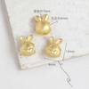 Aleación de oro asiática antigua que gotea aceite ratón conejo hilo cuentas accesorios hechos a mano pulsera pendiente collar joyería accesorios