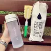 Vaso de Agua Plástico Venta al Mayoreo Vaso de Agua de Alto Valor Botella de Agua de Gran Capacidad Popular ins Vaso para Estudiantes