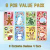 Pegatinas Navideñas Populares en Varios Estilos, Pegatinas de Tatuaje de Regalo de Navidad, Pegatinas en Rollo, Pegatinas Navideñas