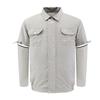 Ropa de aire acondicionado verano enfriamiento enfriamiento reflectante protección solar doble cremallera sin mangas ropa con ventilador ropa de trabajo exterior para hombre