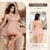 Conjunto de Lingerie Jiuli Qingchuan Ny Transparente Sexy Puro Desejo Roupa de Dormir Cos Sabor Sexy Roupa de Dormir
