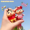 Chaveiro Original Série Skate Crayon Shin-Chan Pingente para Mochila Escolar Desenho Animado Fofo Pingente para Chave de Carro Pingente para Atacado