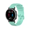 Alça Oficial de Silicone com Xadrez Pequeno Fortemente Recomendada pela Yuelai para Relógios Garmin Vivoactive4/3 18/20/22mm