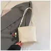 Bolso de Moda Transfronterizo Trendy Simple para Viajes Diarios de Mujer con Patrón Tejido, Bolso de Nicho para Madre e Hija, Bolso de Hombro y Cruzado de Gran Capacidad