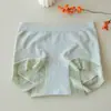 Pantaletas Lisas para Mujer con Levantamiento de Glúteos y Control de Abdomen, Tejido Jacquard Transpirable Antibacteriano, Refuerzo Antibacteriano, Bragas para Mujer que Moldean la Cadera y Controlan el Abdomen