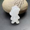 Pingente do Zodíaco de Jade Branco Afegão Pingente da Fase dos 12 Signos Acessórios Criativos DIY Venderá Presentes Suprimento para Banca de Jade