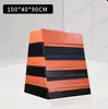 Equipamentos de Treinamento Físico, Equipamentos e Auxílios de Ensino para Parque de Integração Sensorial e Parkour em Centros de Aptidão Física, Conjunto Completo de Equipamentos de Parkour de Nove Peças para Jardim de Infância