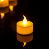 Vela Digital Artificial LED Festa Casamento Aniversário Conjunto Adereços Vela de Chá Pequena Atmosfera Festiva de Natal Halloween