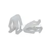 Adecuado para Hebilla de Coche Ford Nuevo Focus Mondeo Escape Panel de Consola Central Clip de Hebilla de Panel de Instrumentos de Hierro