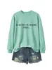 Prefiero Estar Leyendo Sudadera Casual y Elegante para Mujer Otoño/Invierno Amazon Wish Comercio Exterior Transfronterizo