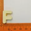 26 Letras Inglesas Flor de Sapato Buraco de Sapato Acessórios de Sapato Letra Acessórios Diy Flor de Sapato Dia do Trabalho Acessórios de Sapato Fivela Acessórios