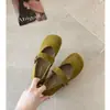 Moda Casual Versátiles Mocasines Pequeños Estilo Chanel Planos Boca Poco Profunda Zapatos de Una Sola Pieza para Mujer Otoño 2026 Nueva Llegada Ropa de Abrigo Francesa