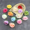 Flores de simulación capullos de té pequeños flores pequeñas cabezas de flores bodas flores artificiales flores de seda hecho a mano DIY flores decorativas cortinas de cuentas cuentas de hilo